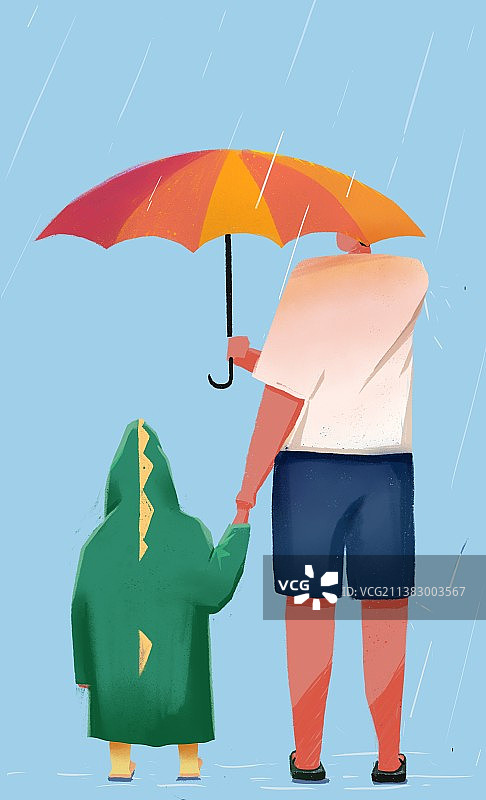 父爱无言图片素材