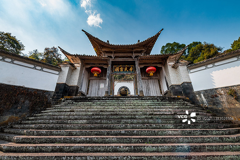 和顺古镇李氏宗祠图片素材