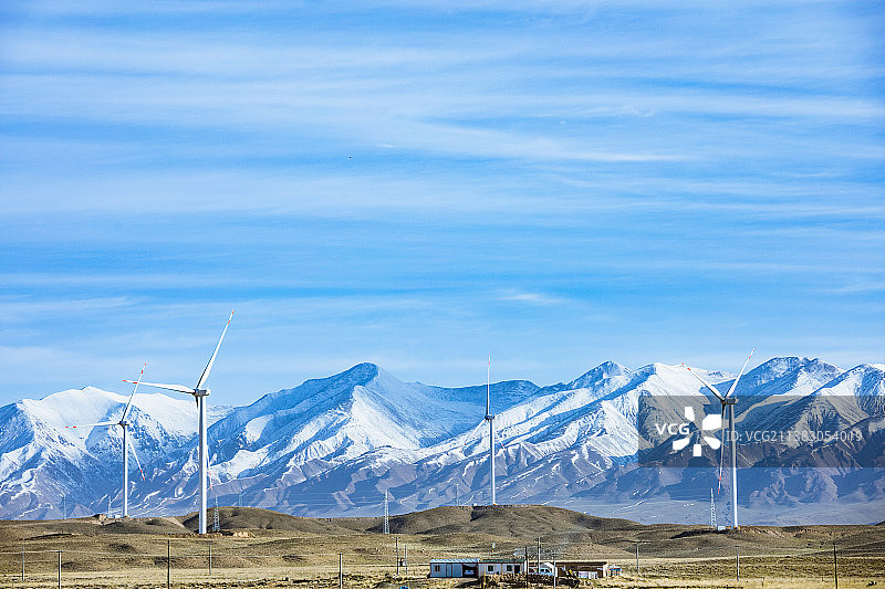 青海省海南藏族自治州-沿途风光图片素材