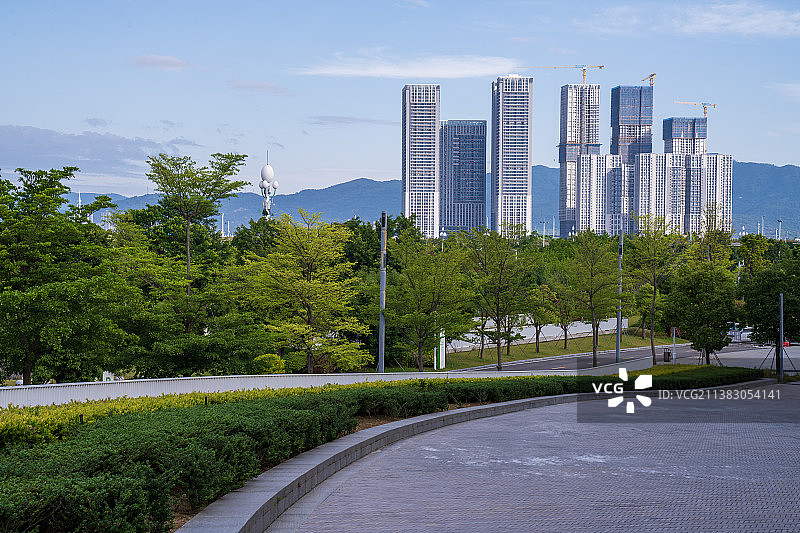 福州三江口办公区域图片素材