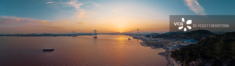 瓯江北口大桥图片素材