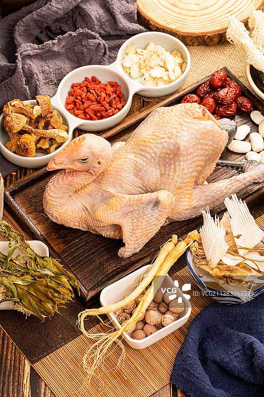 鸽子走地鸡食材图片素材