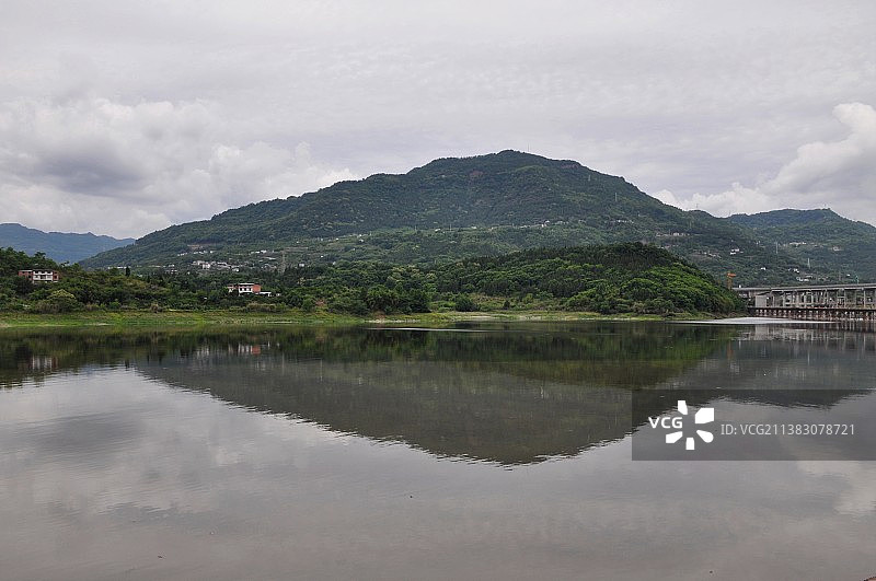 重庆开州举子园 汉丰湖图片素材