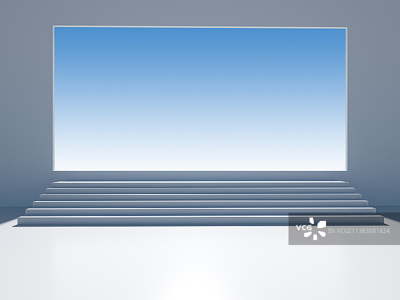 建筑空间广场平台背景图片素材