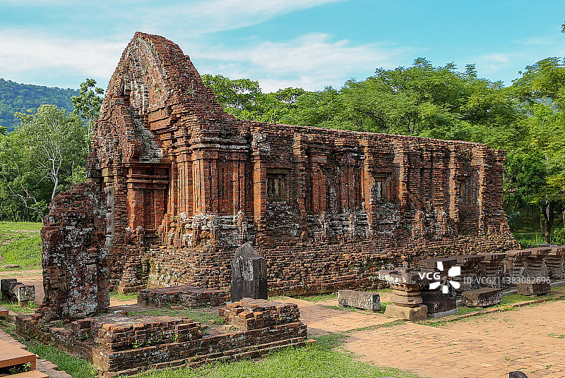 越南岘港-美山胜地图片素材