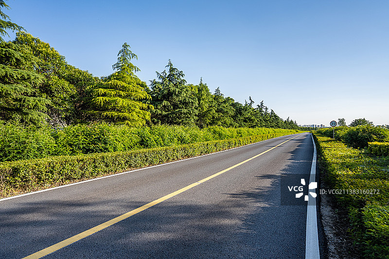 柏油道路图片素材