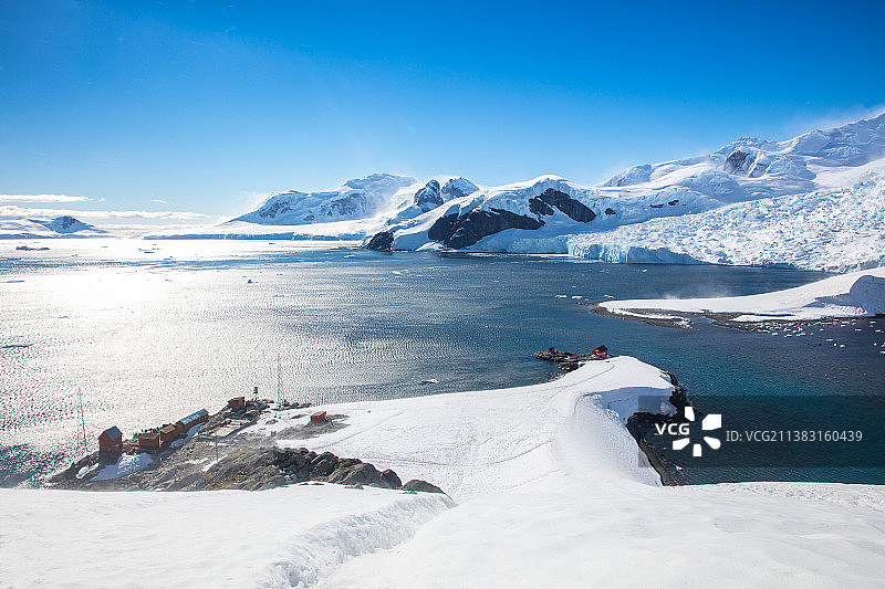 南极科考旅游图片素材