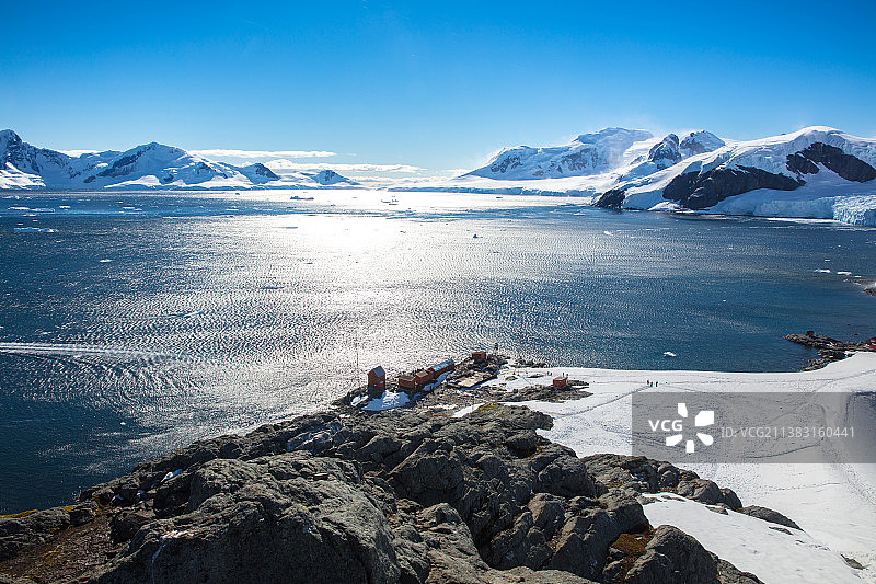 南极科考旅游图片素材