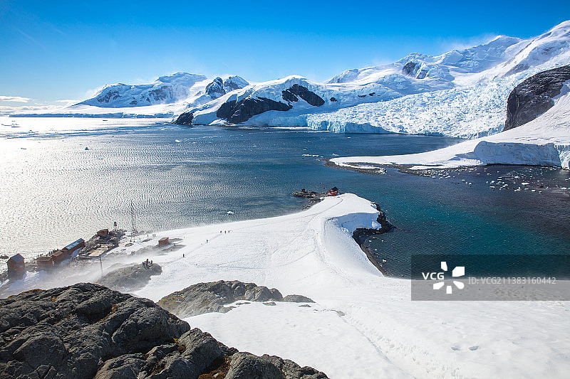 南极科考旅游图片素材