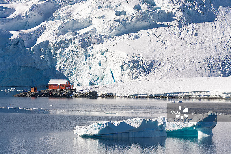 南极科考旅游图片素材