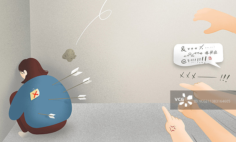 霸凌,指责,负面情绪图片素材