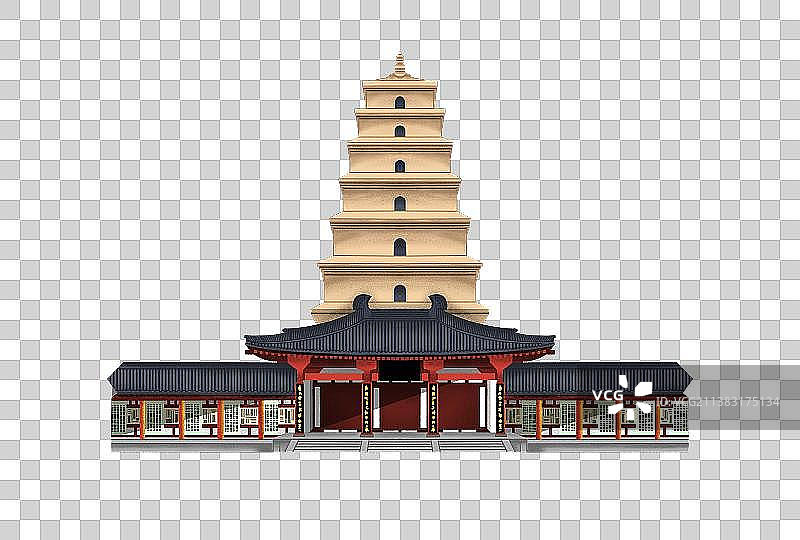 大雁塔图片素材