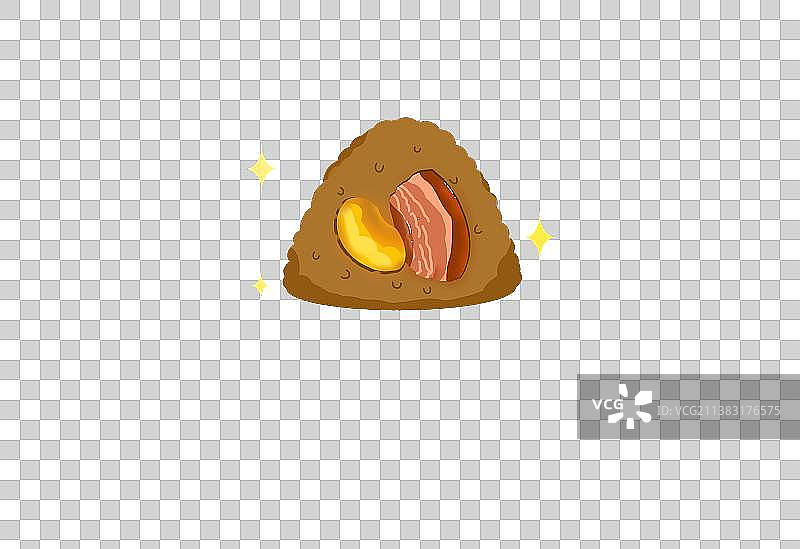 粽子端午节板栗肉粽图片素材