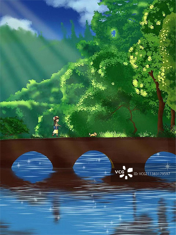 洞洞桥图片素材