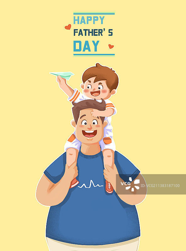 爸爸节日快乐模板图片素材