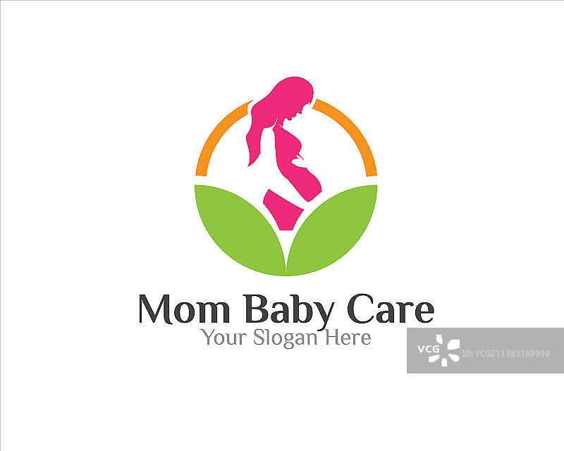 孕妇保健护理Logo图片素材