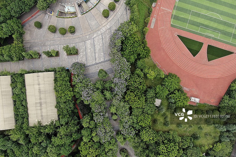 重庆江北石子山体育公园图片素材