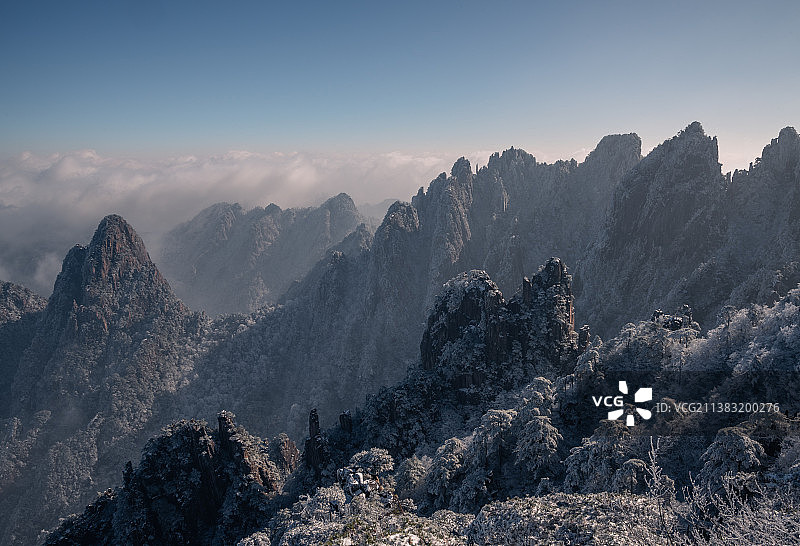 黄山北海图片素材