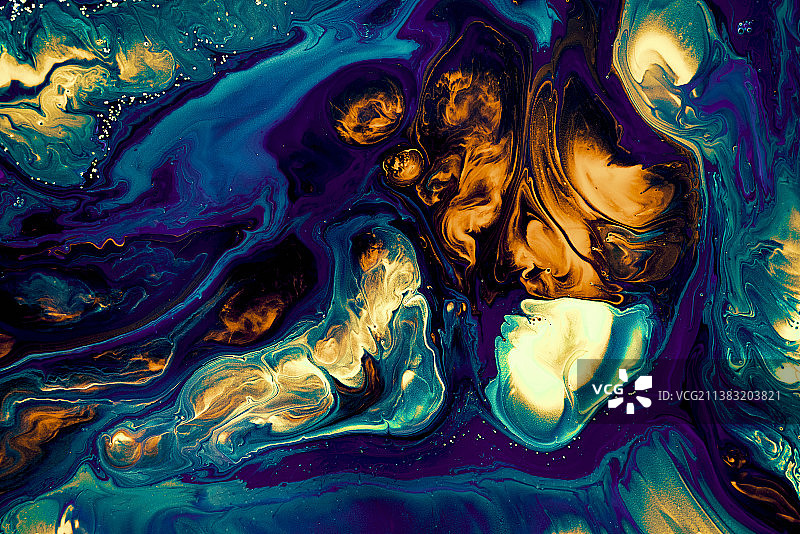自然抽象艺术 装饰绘画流体画图片素材