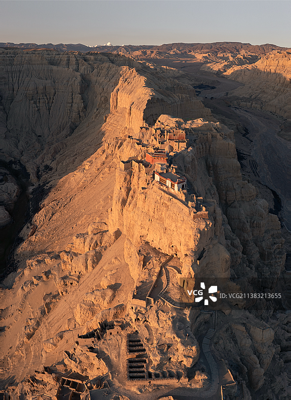 古格王朝日出图片素材