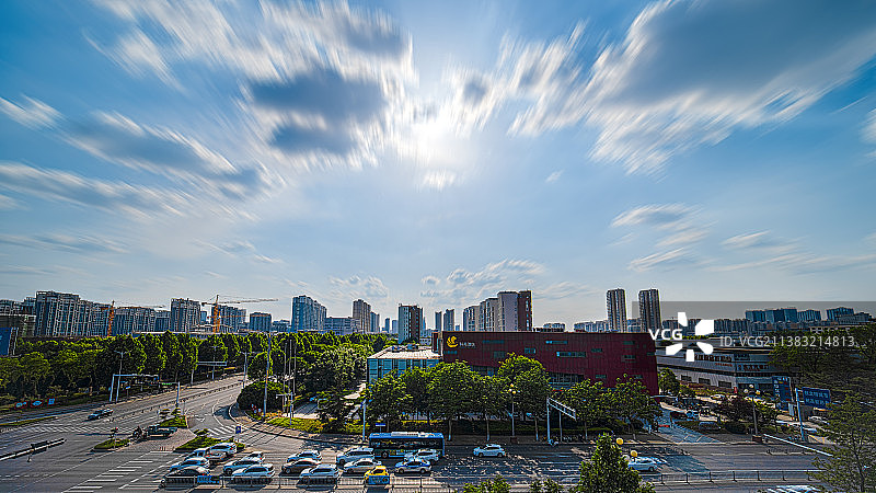 济宁市任城区城市风光图片素材