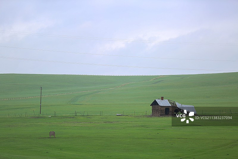 夏季绿色的景色图片素材