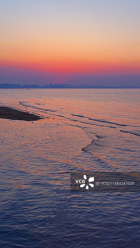 夕阳下图片素材