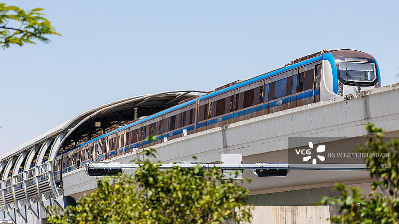 深圳地铁3号线图片素材