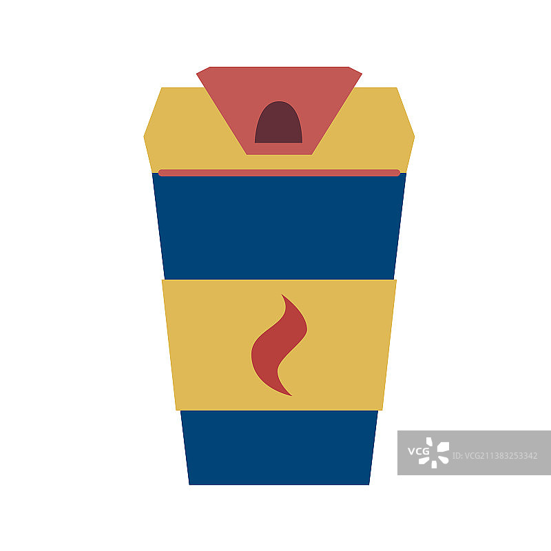 保温杯：咖啡或茶饮图片素材