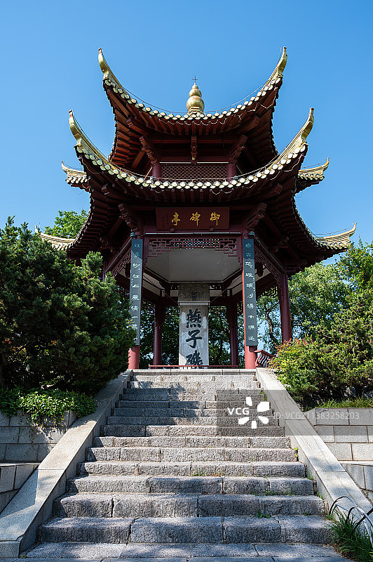 燕子矶御碑亭图片素材