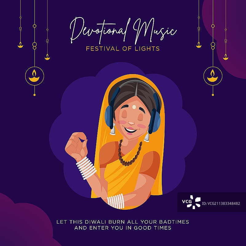 虔诚音乐banner设计图片素材