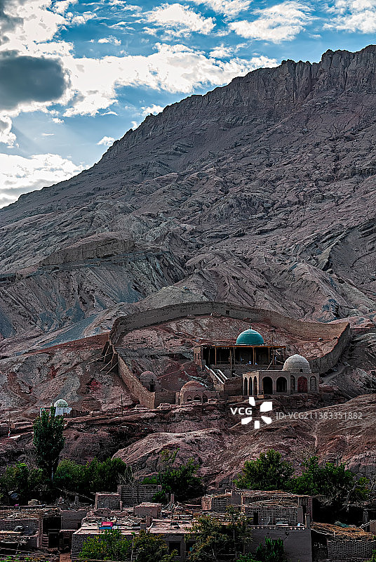 麻扎村清真墓葬图片素材