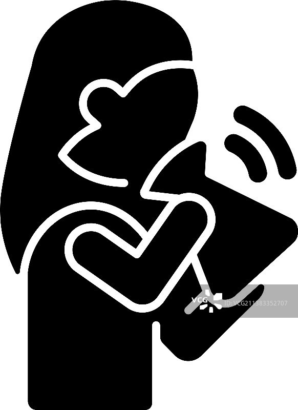 过度通气黑色图标图片素材