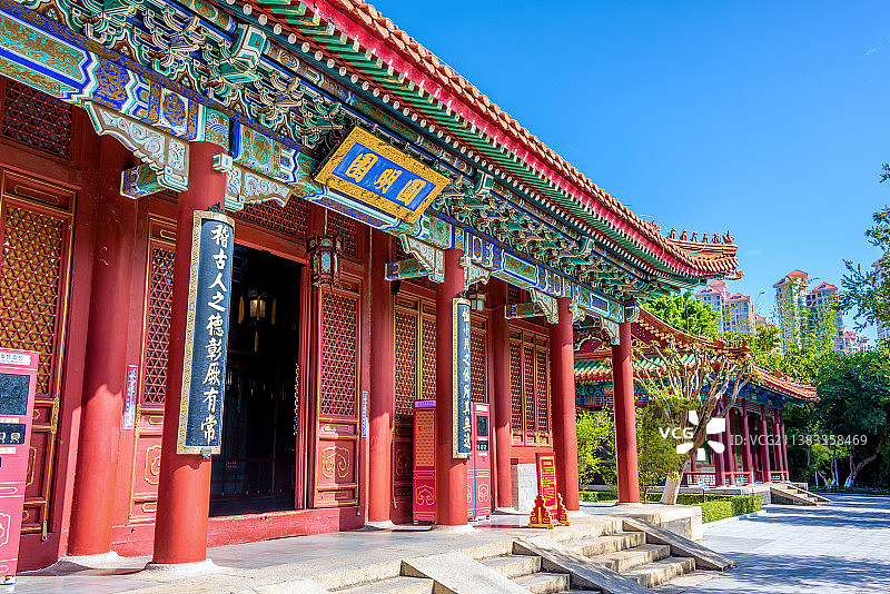 中国广东珠海圆明新园圆明园殿图片素材