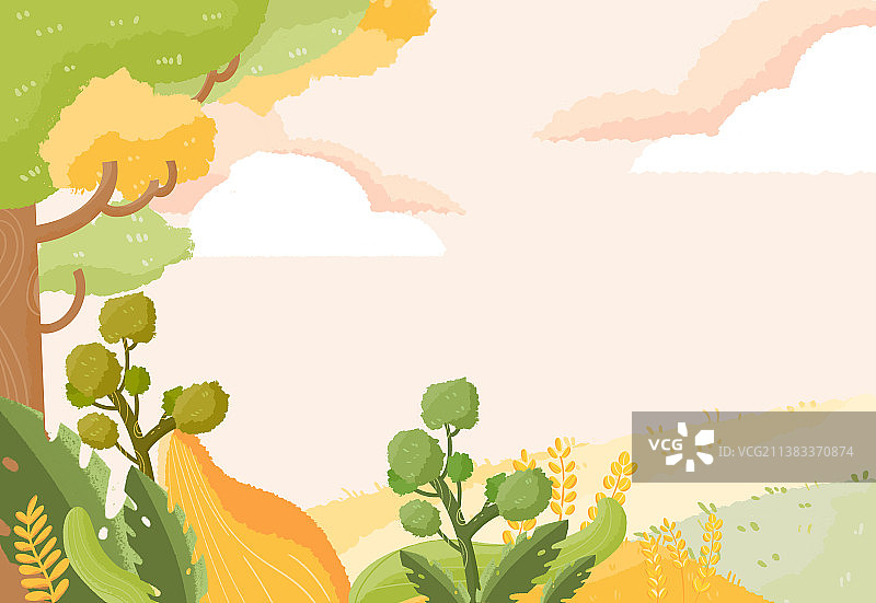 春游自然植物背景图片素材