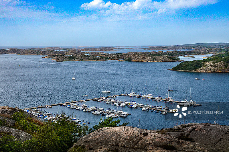 瑞典小镇图片素材