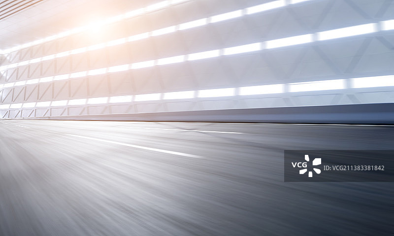 建筑空间与道路图片素材