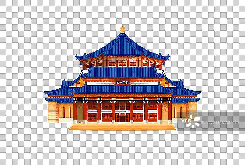 中山纪念堂图片素材