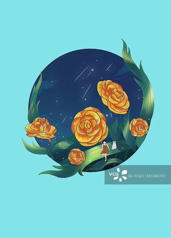 洋牡丹图片素材