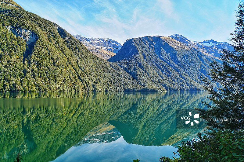 新西兰峡湾风光图片素材