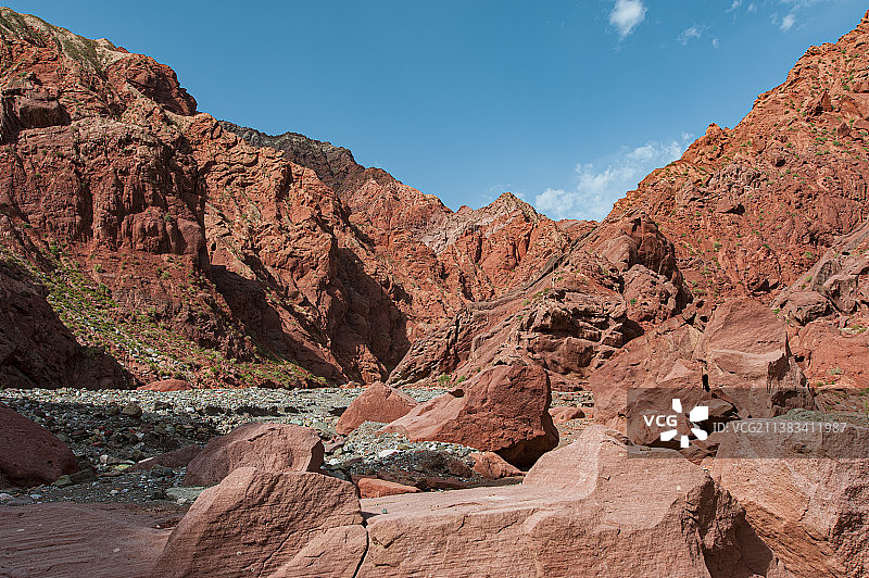 奥依塔克红山图片素材