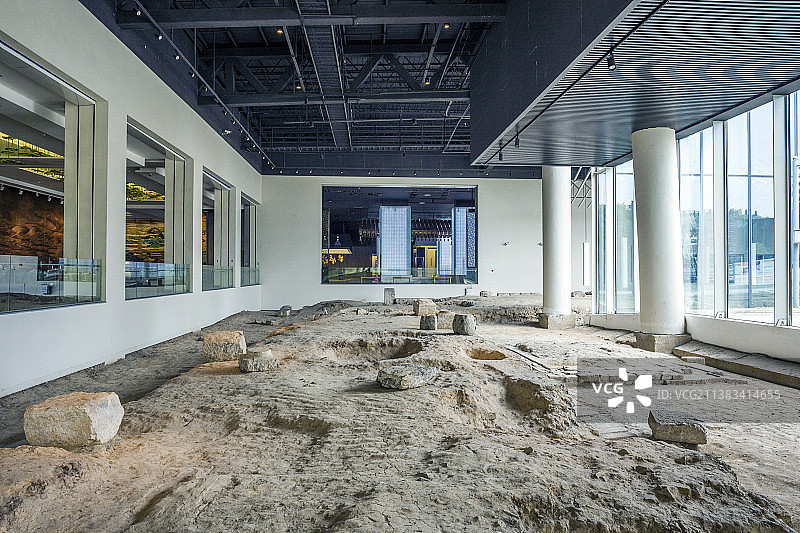 南京大报恩寺遗址公园景区室内空间图片素材