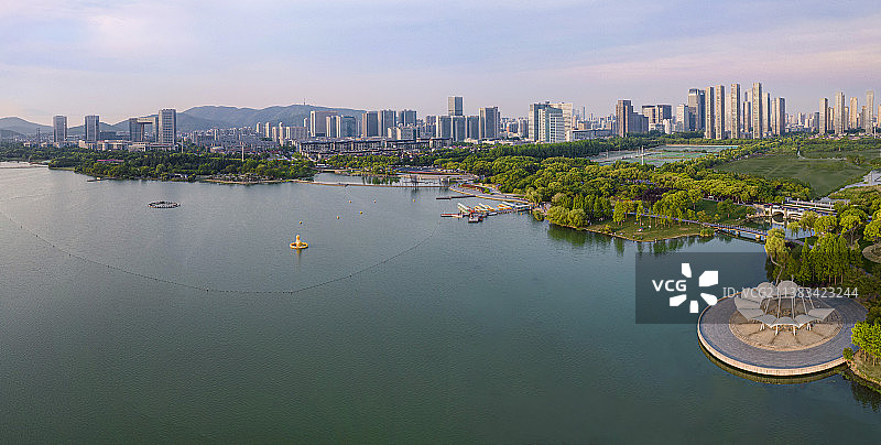 夏日蠡湖图片素材