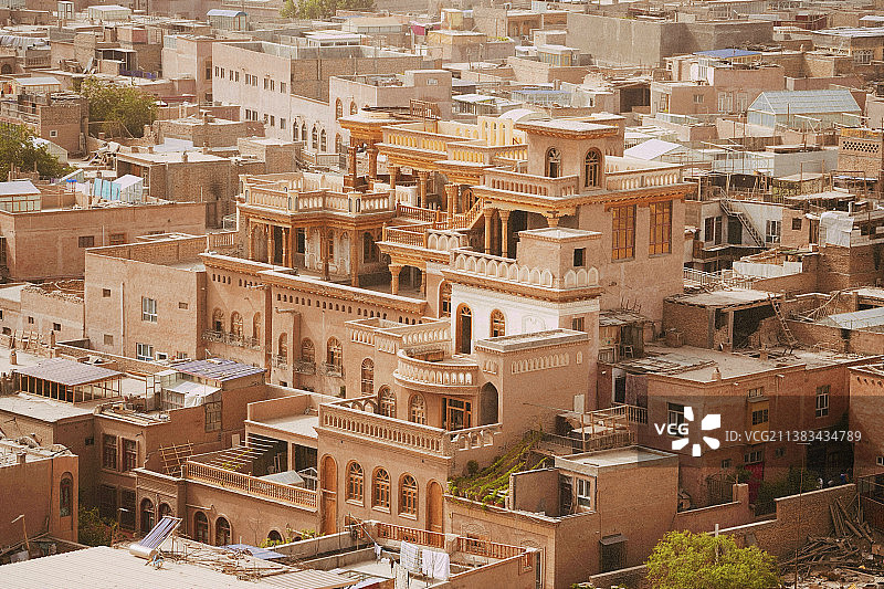 喀什古城图片素材