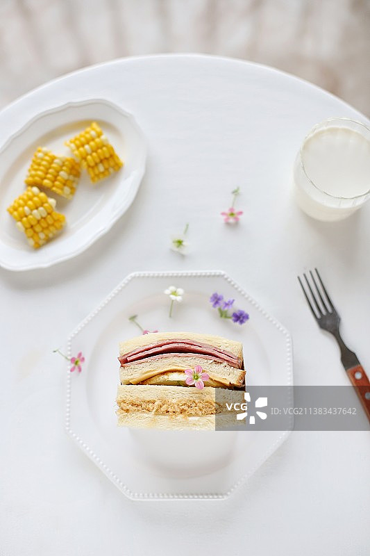 记录早餐图片素材