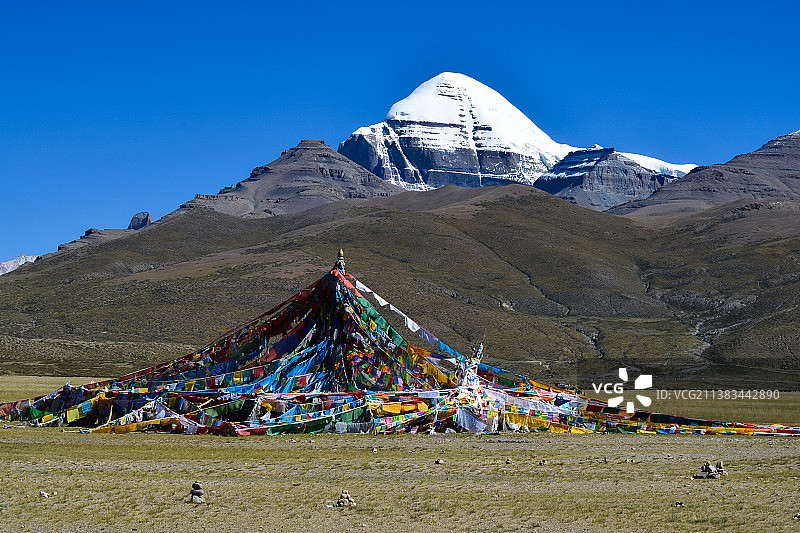 神山冈仁波齐图片素材
