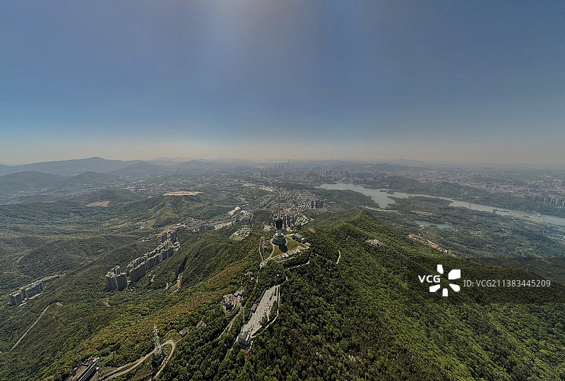 从小梧桐瞰深圳图片素材