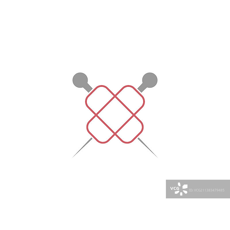 针形图标Logo模板图片素材