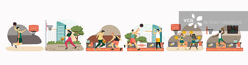 篮球运动员合集图片素材