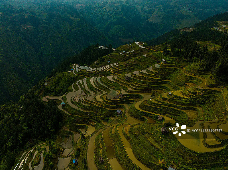 《贵州加榜梯田》图片素材